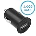 Produktbild solidBASIC 1A USB KFZ-Ladegerät für Honor 8 / 9 / 7x / Pro / Auto Lade-Adapter / USB-Charger / Car-Charger 1000 mA - SCHWARZ I BLACK