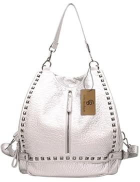 Damen Rucksack Backpack Daypacks Backpacks Schultaschen Schultertasche Fashion Leder