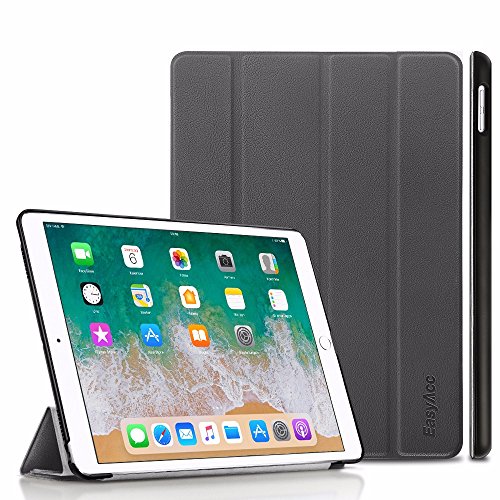 iPad Pro 10.5 2017 Hülle, EasyAcc Ultra Slim iPad Pro 10.5 Hülle Smart Cover mit Auto Sleep / Wake Up Funktion und Standfunktion für iPad Pro 10.5 2017 - Grau, Ultra Slim