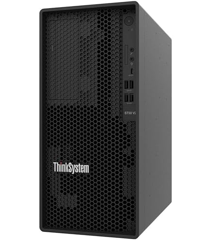 サーバー Lenovo ThinkSystem ST50/Xeon E-2104G/ECC Lenovo ThinkSystem ST50 Server, Intel Xeon E-2104G (3.2GHz