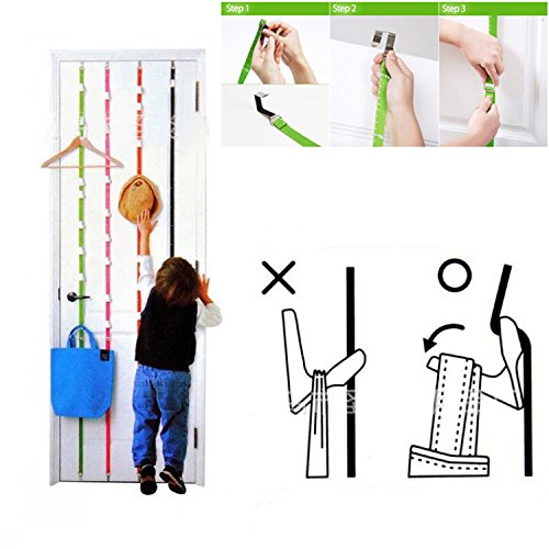 Kammty 2 Packung Sports Ballcap Hut Rack Aufbewahrung / Baseball Cap Halterung / Handtasche Rack Organizer mit 16 (2 x 8) Gap Racks, Hut Sorter Unterstützung bis zu 10KG, schwarz - 4