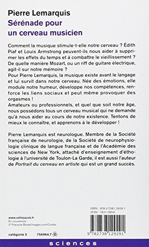 Livres Couvertures de Sérénade pour un cerveau musicien