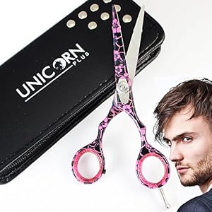Professional Hair Scissors 6.0 Inch, Stylish and Sharp Hairdressing Scissors Hair Cut Salon Shears with Protective Pouch - Image 4
