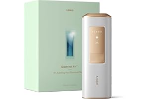 ‎ULIKE Ulike IPL Geräte Haarentfernung Laser Damen/Herren, Dauerhafte Schmerzlose Haarentfernungsgerät mit 1000,000 Lichtimpulse, für Körper Gesicht und Bikini Weiß