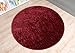 Produktbild Hochflor Langflor Teppich Loredo rot rund, Größe Auswählen:180 cm rund