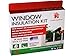 Produktbild Window Insulation Kit By Clear & Simple Home a 5 Window Winter Film Insulator That Adds an Extra Plastic Protection From Cold and Can Save You Money on Your Bills ... by Clear & Simple Home