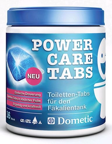 Preisvergleich Produktbild Dometic Power Care Tabs - Toiletten-Tabs für den Fäkalientank, 16+4