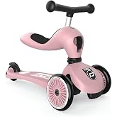 Scoot And Ride Highwaykick 1 Pembe Oturaklı 3 Tekerlekli &Ccedil;ocuk Scooter | Yaş: 1-5 yaş, uzun &ouml;m&uuml;rl&uuml; konstr&uuml;ksiyon, kompakt tas
