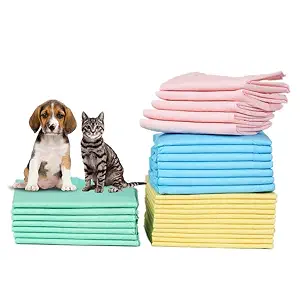 50Pcs 90x60cm Pet Training Pads, Drying Surface and Absorbent Core Suitable for Small and Large Breed Puppy