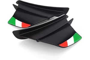 PRORACER Lèvre de spoiler aérodynamique pour moto Kawásaki, Yamáha, Suzúki, Aprília, Ducáti, Hònda, BM, Triúmph (moyen 1)