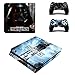 Produktbild Playstation 4 Slim + 2 Controller Aufkleber Schutzfolien Set - Star Wars Battlefront (2) /PS4 S