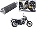 Auto Pearl Premium Quality High Performance Bike Exhaust Muffler Silencer Carbon For - Bajaj Avenger Street 150 RS.2999.00