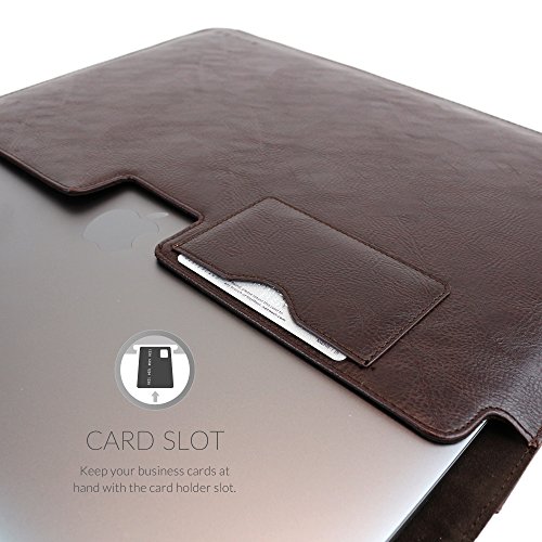 Snugg Macbook Pro Touch 15   2016  2017  Sleeve  Kastanienbraun H  lle mit lebenslanger Garantie f  r Macbook Pro Touch 15   2016  2017  15  Touchbar