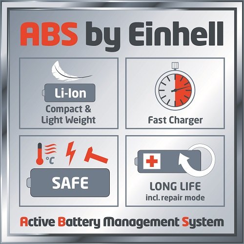 Einhell Akku Hochheckenschere GE-HH 18 Li T Set Power X-Change (Lithium Ionen, 18 V, Teleskop, 400 mm Schnittlänge, 16 mm Zahnabstand, inkl. 3,0 Ah Akku und Ladegerät) - 14