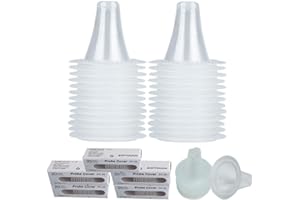 ENJSD 100 Ersatzschutzkappen für alle Braun ThermoScan-Modelle Ohrthermometer, Ohrthermometer-Sondenabdeckungen, und andere Arten von digitalen Thermometern (100 Stück)