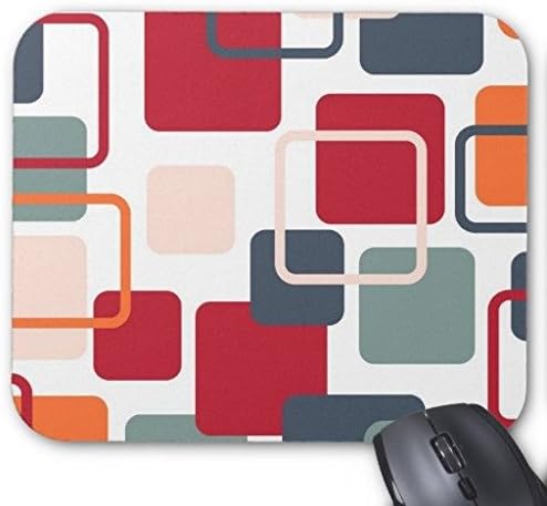 Gaming Mouse Pad Modern Eames Rectangles Rectangle Office Mousepad 9" x 7"