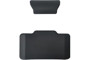 Yolispa Coussin Moto, Dossier du Coffre Supérieur de La Moto avec Adhésif, Coussin pour Top Case Moto, pour Top Case de Moto 45-65L en Aluminium, Noir