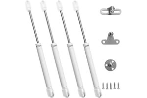 HATFRYF Gas Struts, Universal adjustable Lift Stay Support Spring, for Bed, Heavy lid, Floor Hatch Door, and Other Custom Heavy Duty Project - 120N/4PCS
