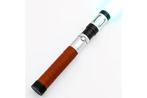 Saberforms Lightsaber Dueling Light Saber with 12 RGB Colors 16 Sound Fonts and Motion Control, Force FX Lightsabers with Premium Metal Handle and Replaceable Blade, Light Sabers for Adults, Kids