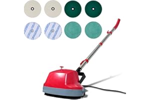 INLIFE Lucidatrice per pavimenti a doppia testa 5 in 1, 3,9 kg, 140318