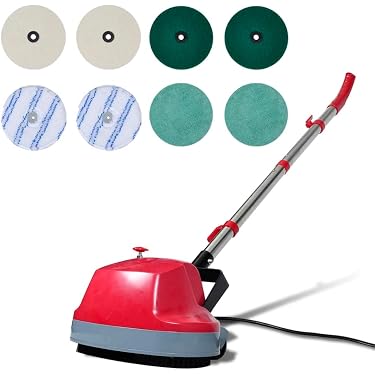 Pulitore Elettrico 4 In 1 TaNeHaKi – Lucidatrice, Aspirapolvere E Mop Per Pavimenti, Bagno E Cucina