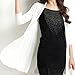 LOCOMO Plain Color Ribbed Waterfall Ruffle Flared Hem Cardigan FFJ028WHT