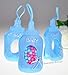 Babies Bloom Bottle Pouches Baby Shower Favors Blue Pink Decorations Girl/Boy (2.25" inches x 4.5" inches) ( Set of 6) RS.599.00