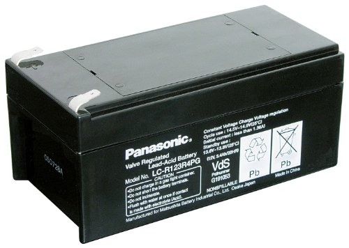 Preisvergleich Produktbild Panasonic LC R123R4PG Blei Akku (187 Faston, 4,8mm)