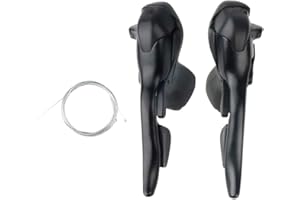 freneci Manetas de Cambio de Bicicleta de Carretera 3 × 7/2 × 7 Palanca de Freno de Velocidad Cable de Cambio de Cambio de Bicicleta - Velocidad 3x7