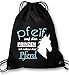 Produktbild EZYshirt® Pfeif auf den Prinzen ich nehm das Pferd Turnbeutel