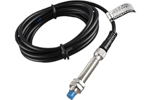 Heschen M8 Inductive Proximity Sensor Switch, LJ8A3-2-Z/BX-G, Detector 2mm, 10-30VDC 200mA, NPN Normally Open(NO), 3 Wire