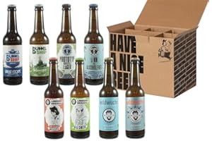 HAPPYBEER Craft Beer Paket Hamburg - 8 Biere von Hamburger Brauereien - Geschenk Bierpaket - 8 verschiedene Biere - unterschiedliche Bierstile (Lager/Pils/Pale Ale/IPA)