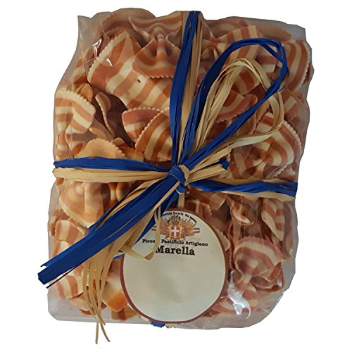 Preisvergleich Produktbild Rot - weiße Schmetterlingsnudeln