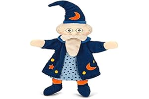 Sterntaler Marionette à main Sorcier, 37 x 25 x 9 cm, Bleu
