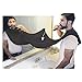 Produktbild SUNWALY Shave Apron Trim Your Beard In Minutes Without The Mess And Stop Clogging Your Sink! Quality Grooming Cape - Keep Your Sink Clean and Girlfriend Happy! The Best Shaving Beard Gift! (Black)