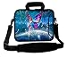 Produktbild LUXBURG® 17,3 Zoll Schultertasche Notebooktasche Laptoptasche Tasche mit Tragegurt aus Neopren für Laptop / Notebook Computer - Fee