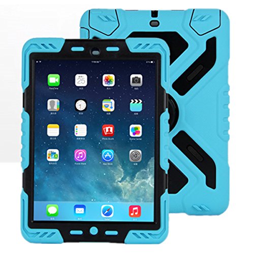 iPad 2 3 4 Hülle, Meiya Neue Wasserdicht Stoßfest Schmutz Schnee Sand Proof Survivor Extreme Army Military Heavy Duty Cover Case Ständer für Apple iPad 2 3 4 Kinder Geschenk 2/3/4 Kinder Kid Full Schutz Light Gewicht iPad Fall