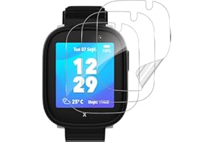GEEMEE 3 Stück für Xplora X6 Play für Schutzfolie, Nicht Panzerglas Glas, HD TPU-Materia Weich Folie Bläschenfrei Einfache InstallationNass Angewendet Schutzfolie für Xplora X6 Play