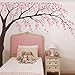 Produktbild saqwq Zimmer Wandtattoo Kirschblütenbaum Art Decor Vinyl Aufkleber Blätter Baum Wandtattoos Für Kinderzimmer Wanddekoration