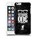 Produktbild Official Liverpool FC LFC Gafas Grunge Negro Klopp Iconos Tapa del Caso Trasero Duro para Apple iPhone 6 Plus / 6s Plus