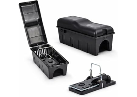 Betesdiscount råttfälla set – 2 × betesbox för råttor och 2 × slagfälla | säker råttbekämpning för h - Amazon Deal & Rabatt