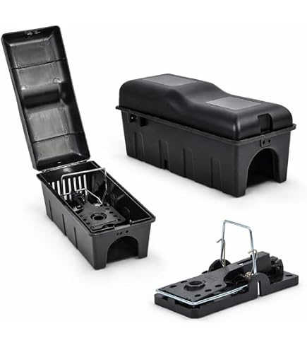 COMPO Ratten-Kderbox Cumarax, Zur Ausbringung von Ratten-Kdern,  Kunststoff, Schwarz : Amazon.de: Garten