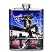 Produktbild FGRYGF Pocket Container for Drinking Liquor, Dance Breakdance Hip Flask for Liquor Stainless Steel Bottle Alcohol 7oz