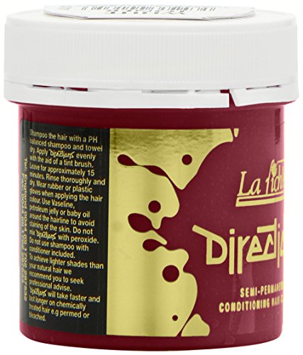 LaRiche Directions Unisex Semi Permanent Haarfarbe Pillarbox, red, 1er Pack (1 x 89 ml) - 6