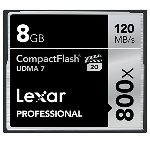 Lexar Professional 8GB 800x Speed 120MB/s CompactFlash Speicherkarte