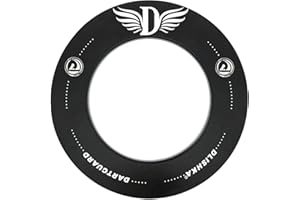 DLISHKA Diana Anillo Envolvente T:2.5CM,Cubierta De Pared De EVA para Los Desechos Perdidos,fácil Montaje para El Hogar Y Al Aire Libre,Accesorio Dardos,Evita Daños En La Pared con La Placa.