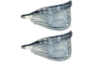 TEKSHOPPING Alzatacco in Gel Subito 5 Cm Piu' Plantare Soletta Aumenta Altezza Taglia Unica 2 Unità