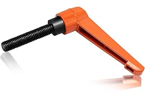 HAIMAYEE Verstellbare Klemmhebel Griff M12 Spanngriff Griffmutter Klemmgriff Verschlusshebel Außengewinde Griff Maschinengriffe 60mm