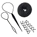SENECIOTM Topsy Tail Donut Bun Maker & Spin Spiral Pin Combo Pack Hair Accessory Set RS.349.00