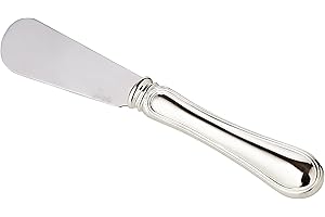 EDZARD Couteau à Beurre en Argent, plaqué Argent Noble, Longueur 15 cm